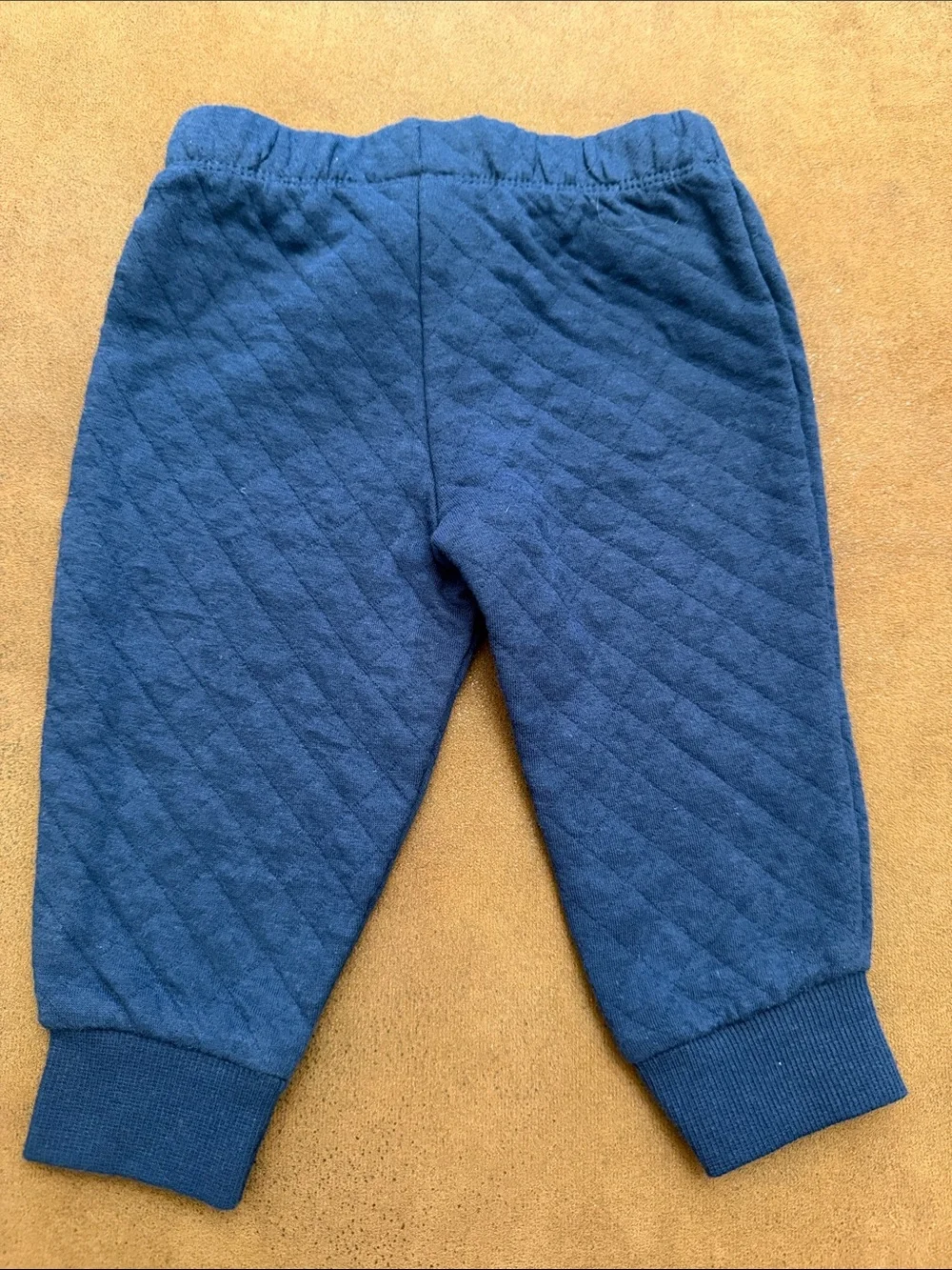 Carter’s Kids Quilted Blue Jogger Pants Sz 6 months New